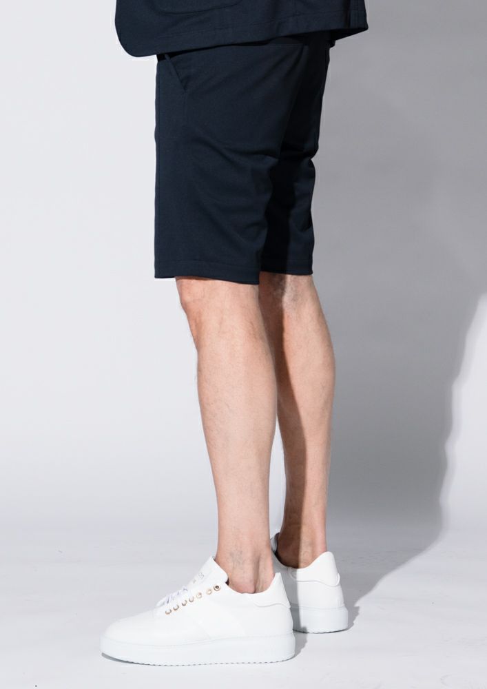 AKM】SOLOTEX STRETCH SWING EASY SHORTS -BLACK- | AKM［エイケイエム