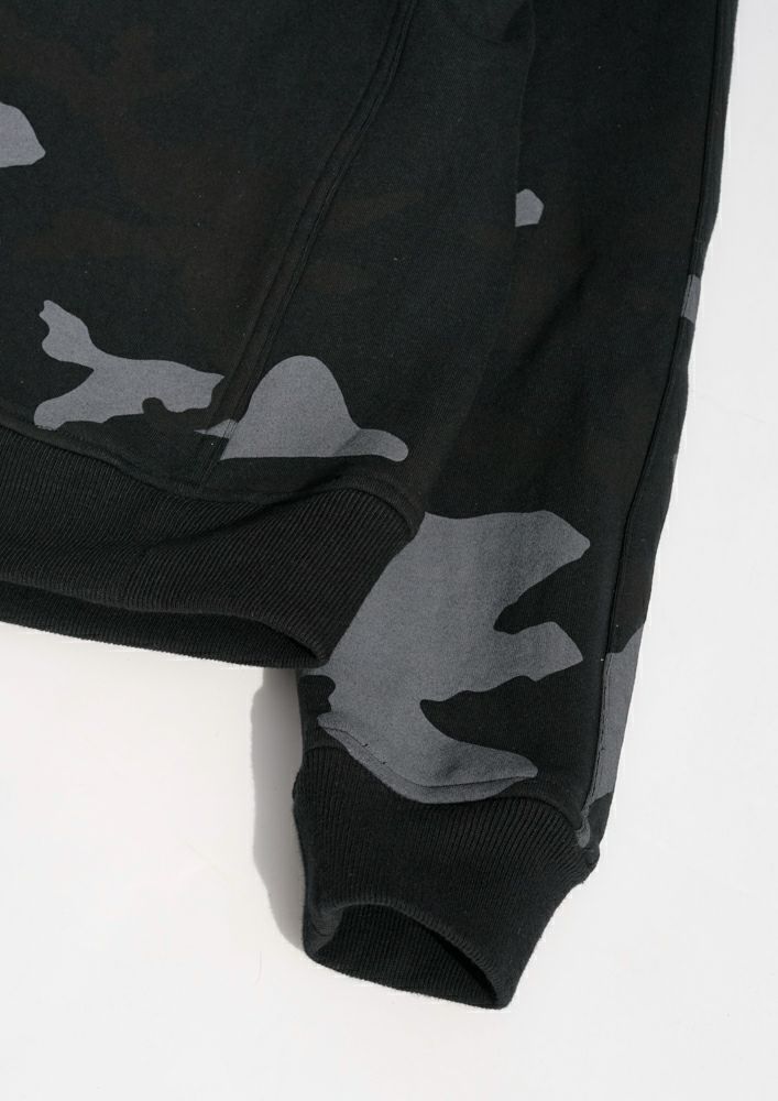 AKM】SOLID RAGLAN PARKA -BLACK CAMO- | AKM［エイケイエム