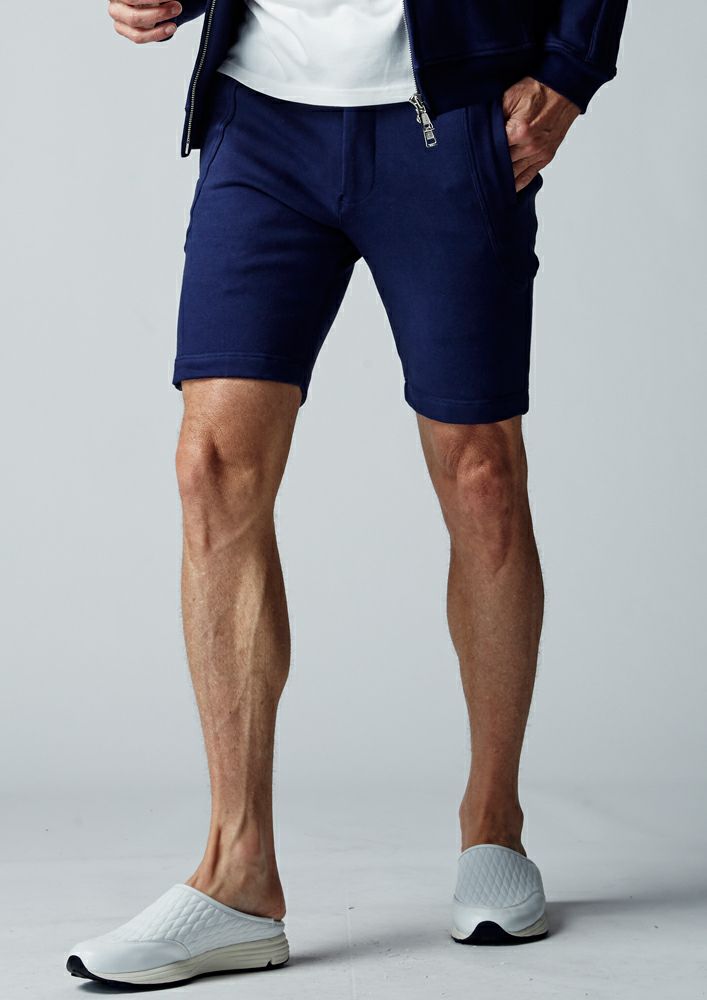 AKM】SOLID EASY SHORTS -NAVY- | AKM［エイケイエム］公式オンライン 