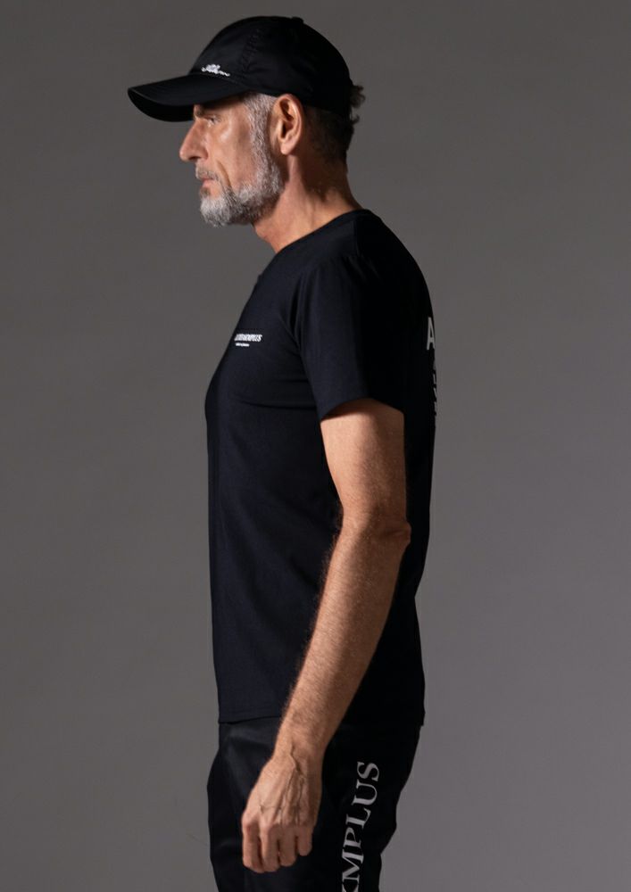極美品　AKM ハイブリッドネックTシャツ S LUXE163AKMBB 大好評！『LUXE163AKMBB』Tシャツ入荷！ | chemical conbination