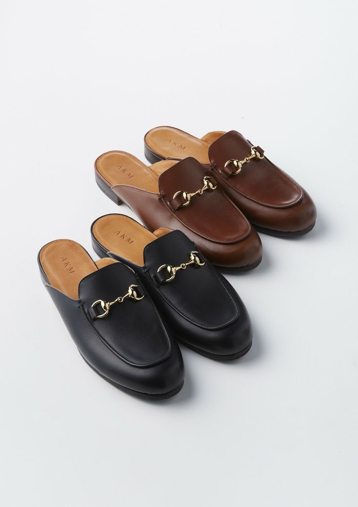 AKM】CALF MULE -BLACK- | AKM［エイケイエム］公式オンライン