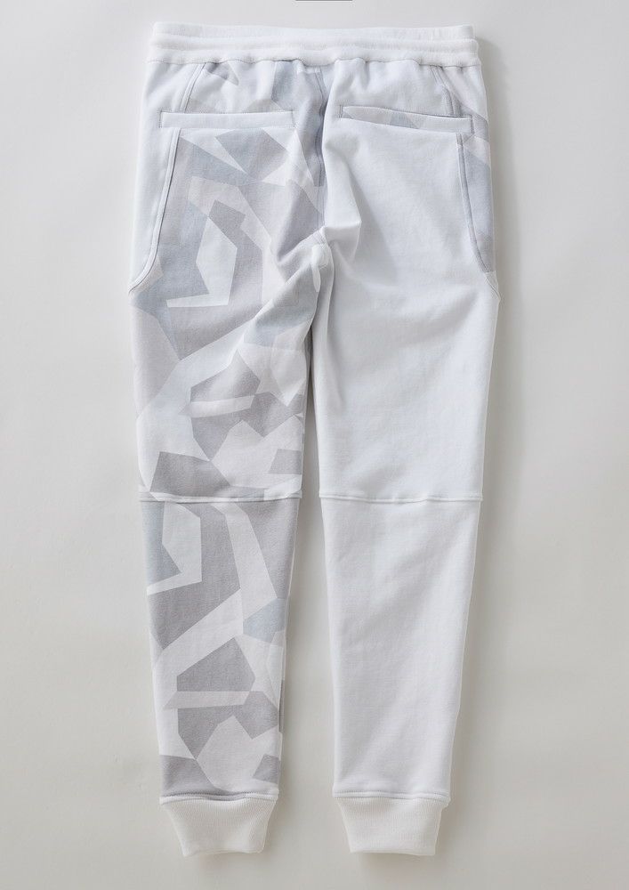 AKM】ORIGINAL STRETCH JERSEY SOLID EASY RIB -WHITE/WHITE