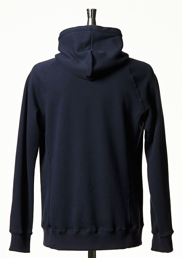AKM】ORIGINAL KARAMI JERSEY RAGLAN ZIP PARKA -NAVY- | AKM