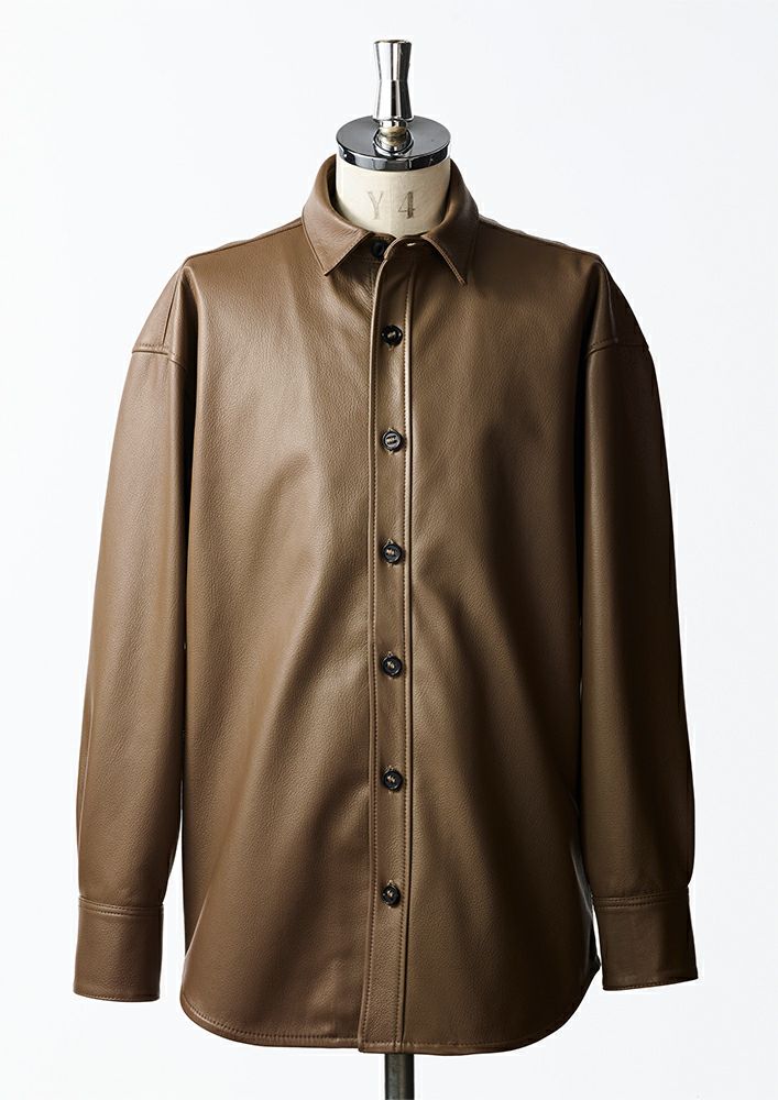 S128 / 5.5oz DENIM L/S WESTERN -BLUE USED-