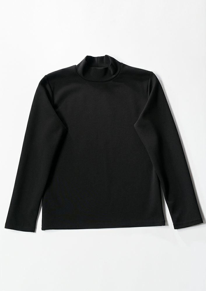 サイズL【未使用】AKM デュアルウォームVネックカットソー 定価35200円 AKM】DUALWARM MOIST PONTI L/S HAND STITCH V-NECK -INDIGO-