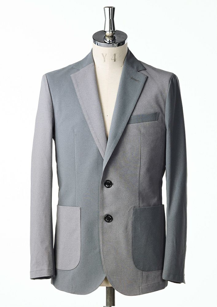 AKM】SOLOTEX MELANGE 4WAY STRETCH CRAZY SWING EASY JACKET -GRAY ...