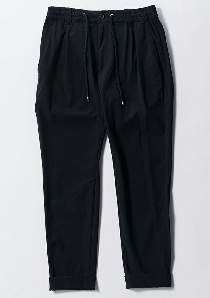 AKM】TM ICE SWING EASY PANTS -BLACK-