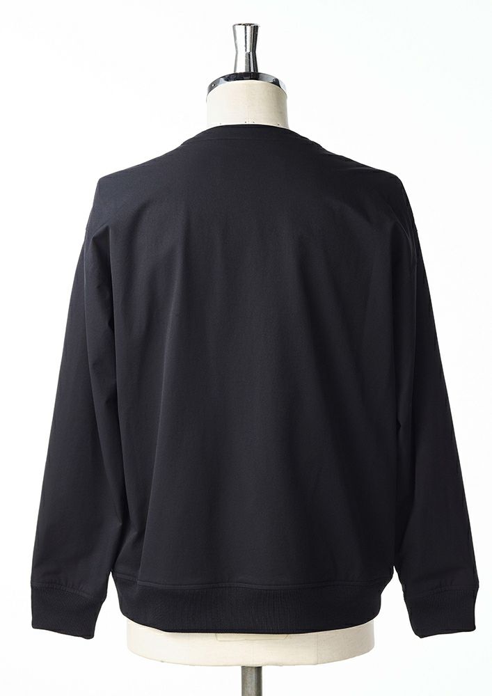 黒 カシミアスエード カーディガン　akm ブルゾン1piu1uguale3 黒 カシミアスエード カーディガン akm ブルゾン1piu1uguale3 黒