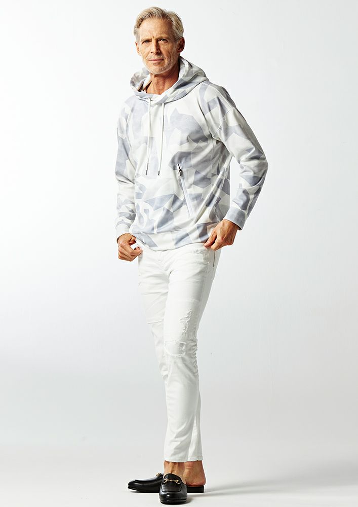 AKM】MVS VOLTEX PONT CAMO RELAX PULLOVER ZIP POCKET PARKA