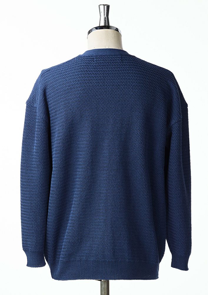 AKM】SKY G V CARDIGAN -NAVY-
