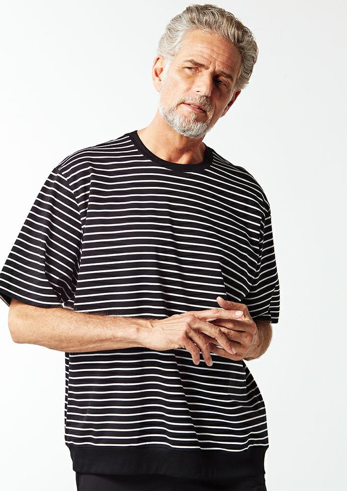 T244 / CTN266 / SILKETE COTTON S/S HAND STITCH V-NECK  の写真