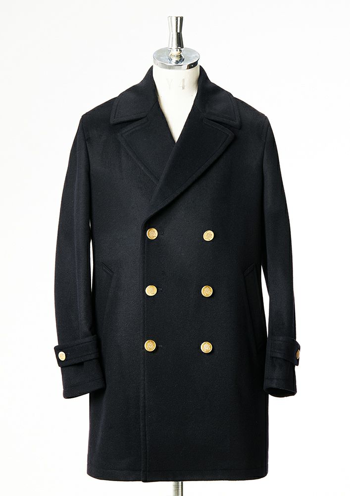 10.5oz COTTON DENIM DROP SHOULDER DENIM SHIRTS -BLACK-