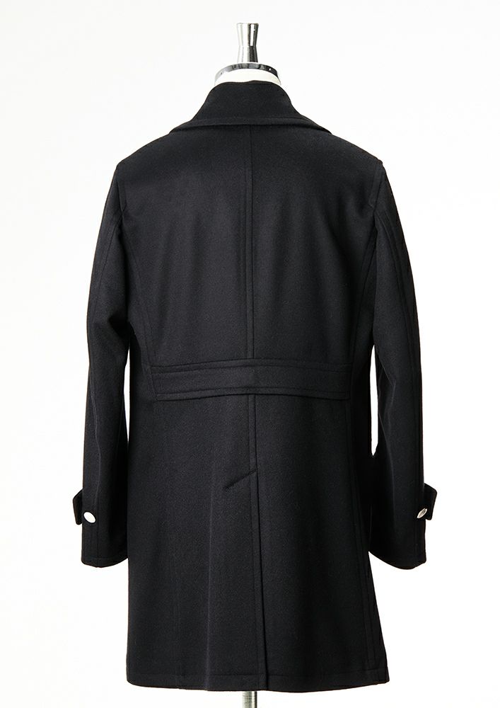 AKM】 WOOL CASHMERE BEAVER SPRIGGAN COAT -BLACK- | AKM［エイケイエム］公式オンラインショップ