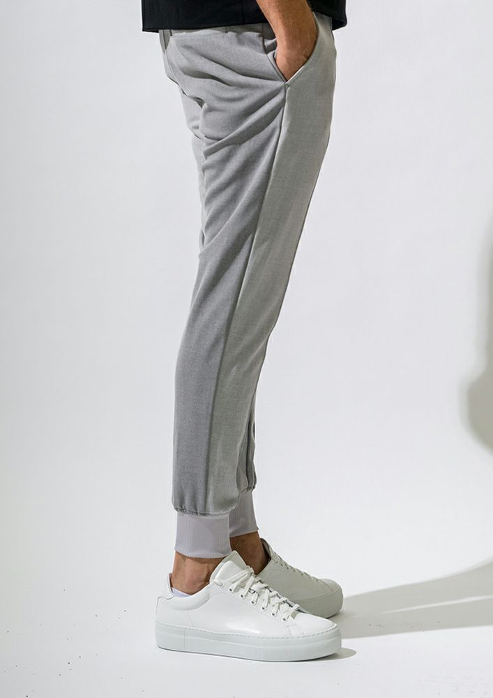 AKM】 2WAY THERMO TWILL CRAZY RIB SLACKS -TOP GRAY/L.GRAY- | AKM ［エイケイエム］公式オンラインショップ