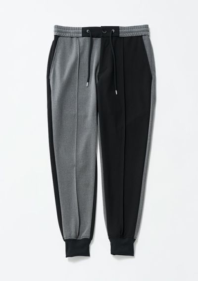 AKM】MELANGE TWILL 2WAY RIB SLACKS -GRAY- | AKM［エイケイエム］公式オンラインショップ