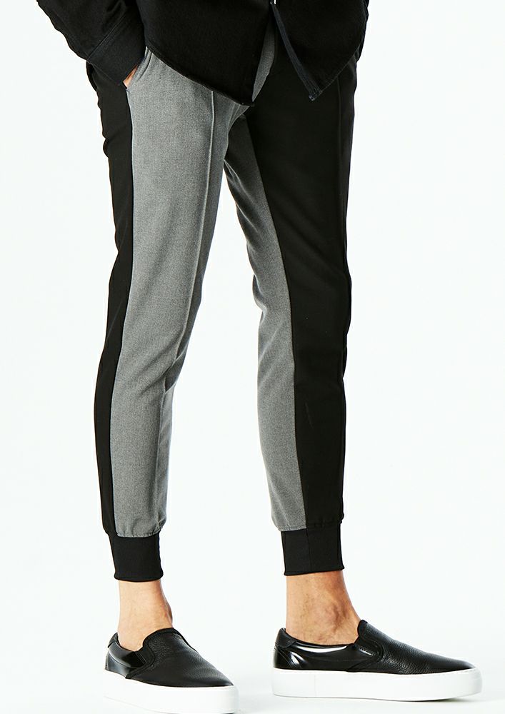 パンツ AKM MELANGE TWILL 2WAY RIB SLACKS AKM】MELANGE TWILL 2WAY RIB SLACKS -GRAY- | AKM