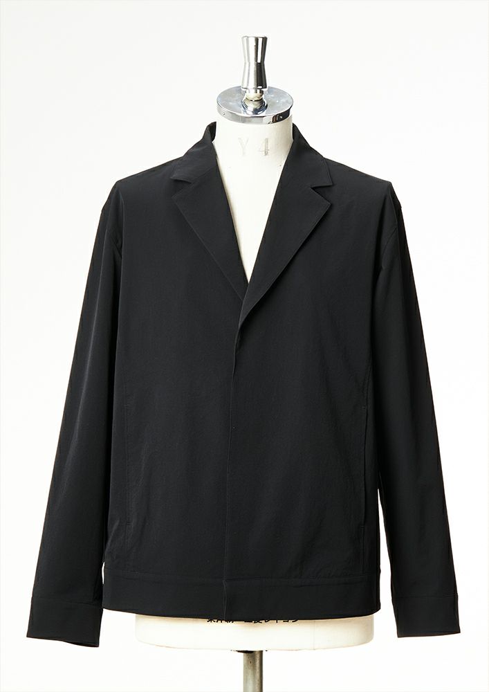 TEXBRID 2WAY POLYESTER L/S SHIRTS JK -BEIGE-