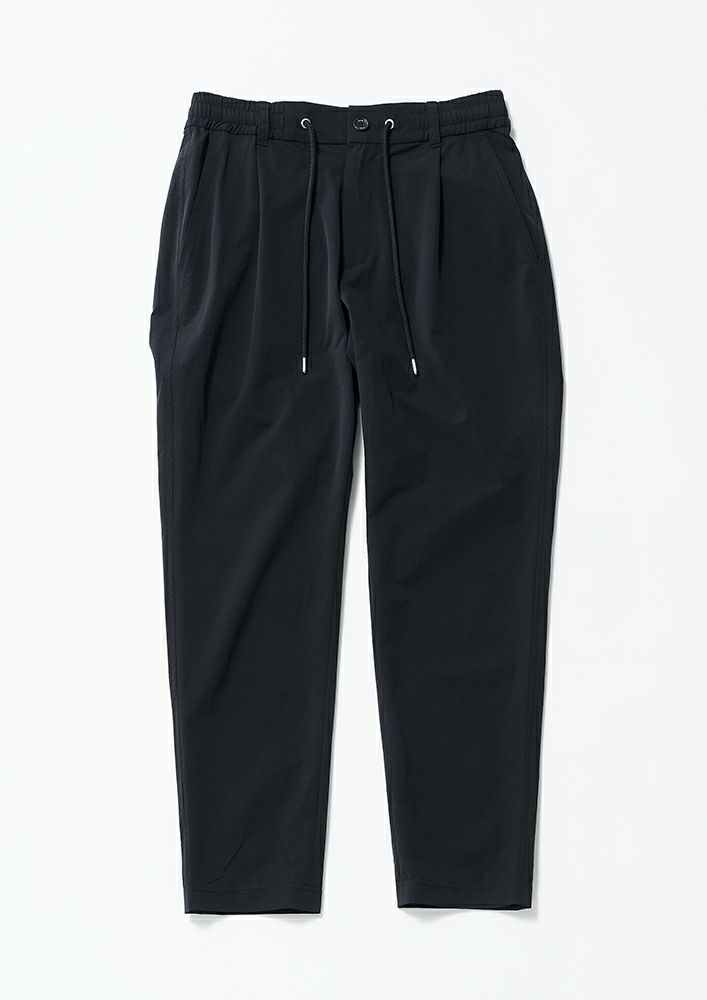 TEXBRID 2WAY POLYESTER SWING EASY SINGLE PANTS -BEIGE-