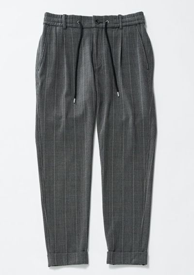 AKM】TR 2WAY SOFTTHRMO SWING EASY PANTS-BLACK/D.GRAY- | AKM