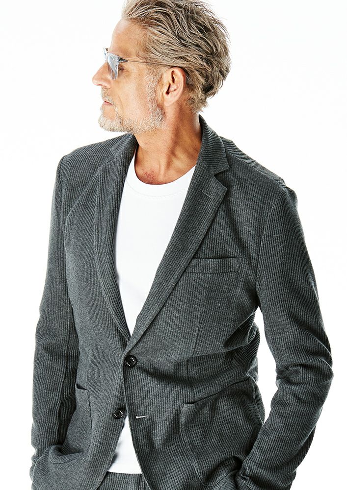 AKM】LUX WARM RIB SWING EASY JACKET -D.GRAY- | AKM AKM】LUX WARM RIB SWING EASY JACKET -D.GRAY- | AKM