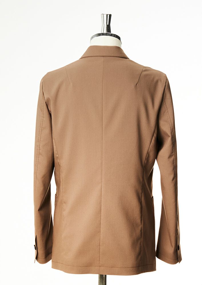 AKM】 T/R STRETCH SWING EASY JACKET (LINING)-D.BROWN- | AKM