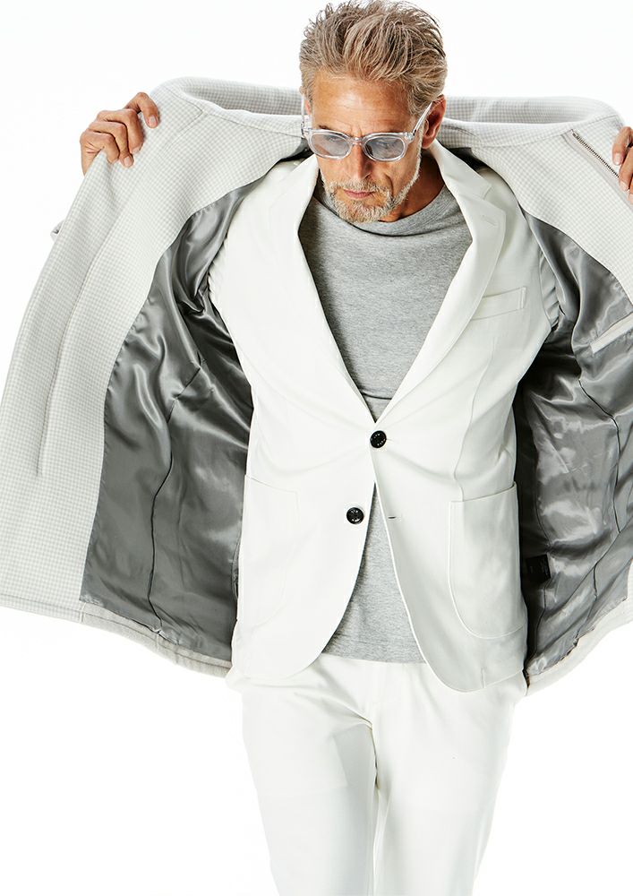 AKM】 50/2 GIZANDY L/S CREW -GRAY- | AKM［エイケイエム］公式