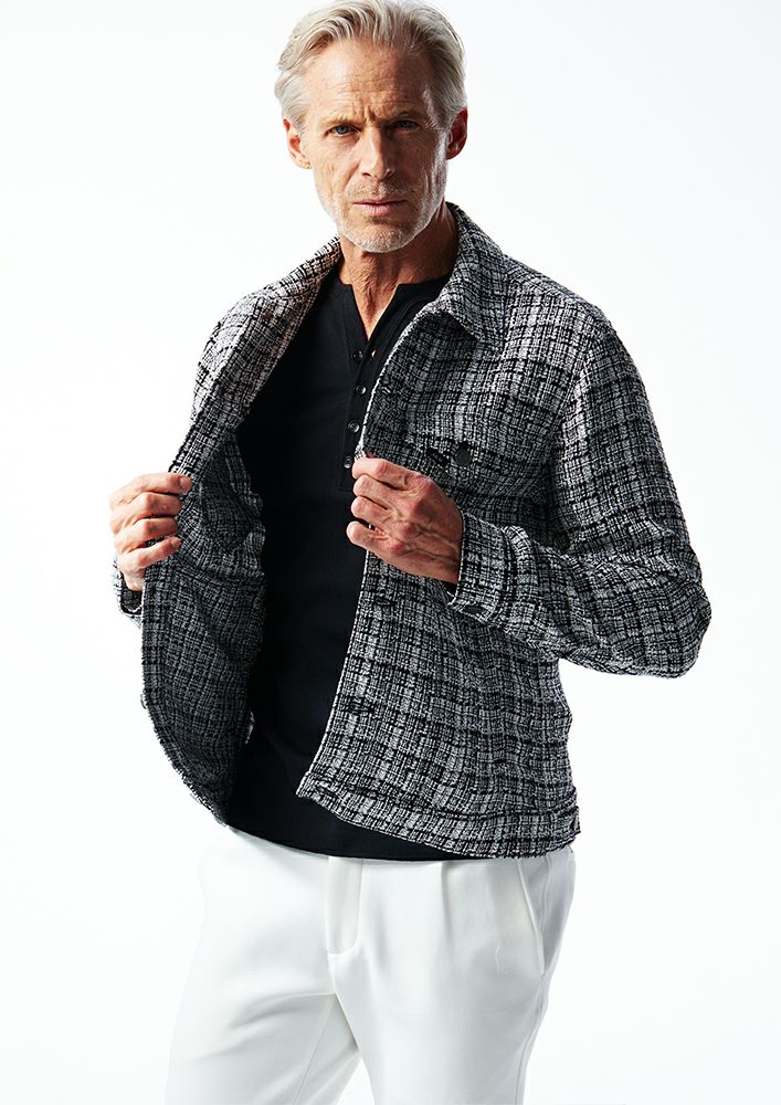 ジャケット・アウター AKM LUXSPO combination TRAVEL JACKET AKM LUXSPO combination TRAVEL JACKET