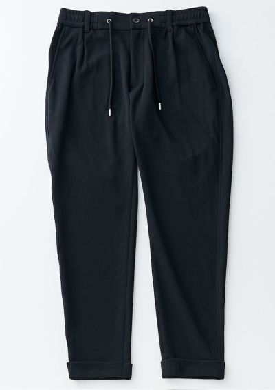 新品⭐︎ AKM SWING EASY PANTS エイケイエム スラックス AKM】TR 2WAY SOFTTHRMO SWING EASY PANTS -BLACK/WHITE- | AKM