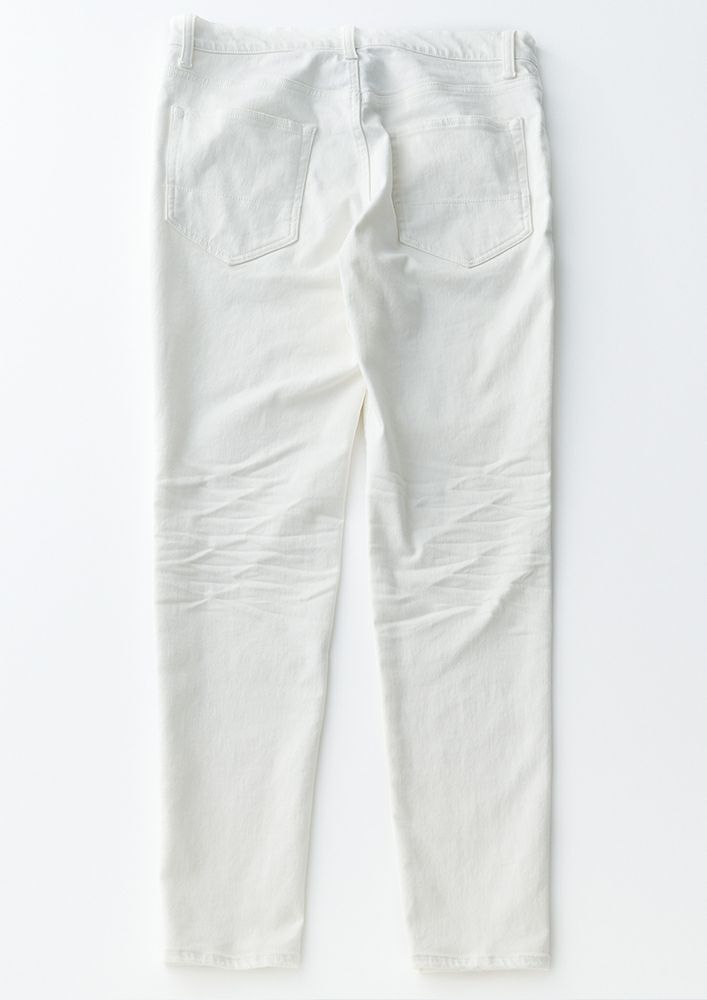AKM】HIGH POWER STRETCH DENIM【LIL DAMAGED】 5POCKET SKINNY