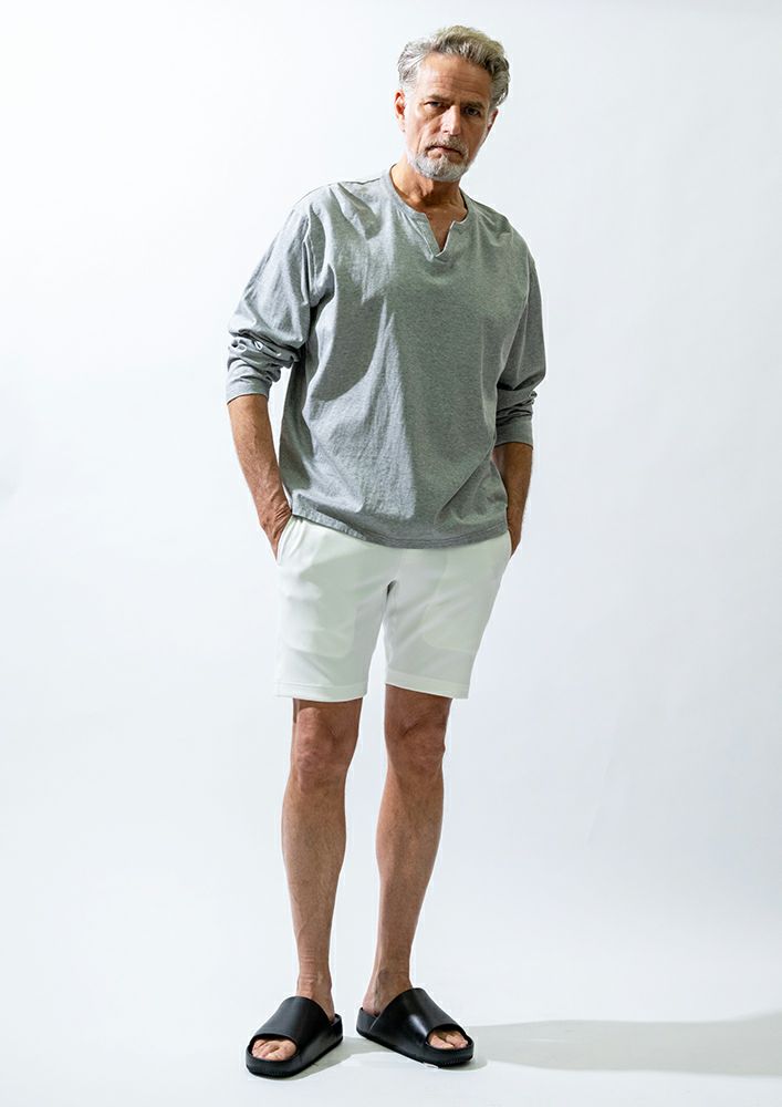 定価6万 AKM AIRCUSHION JERSEY RELAXショートパンツM 定価6万 AKM AIRCUSHION JERSEY RELAXショートパンツM（【AKM