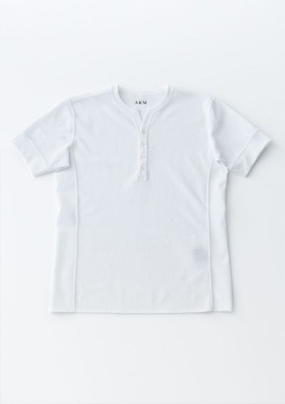 ■AKM■大人気 80/1 HIGH GAUGE SILKY JERSEY S/S CREW-NECK T AKM】80/1 HIGH GAUGE SILKY JERSEY S/S CREW-NECK T【LOOSE FIT