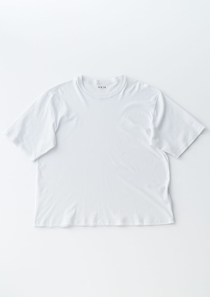 ■AKM■大人気 80/1 HIGH GAUGE SILKY JERSEY S/S CREW-NECK T AKM】80/1 HIGH GAUGE SILKY JERSEY S/S CREW-NECK T【LOOSE FIT