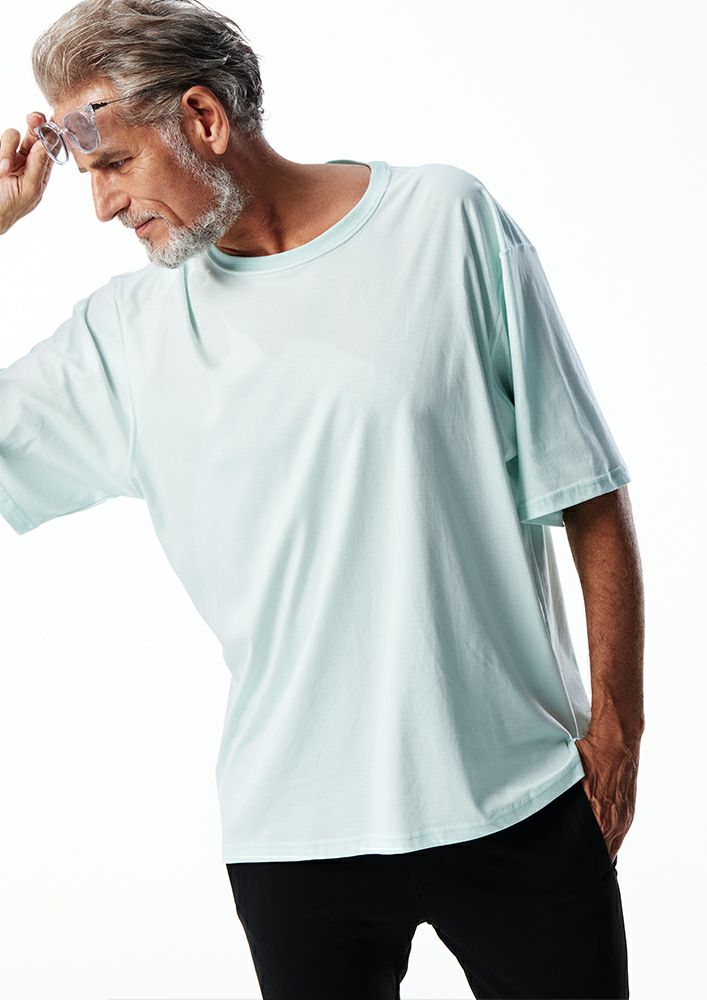 AKM】80/1 HIGH GAUGE SILKY JERSEY S/S CREW-NECK T【LOOSE FIT