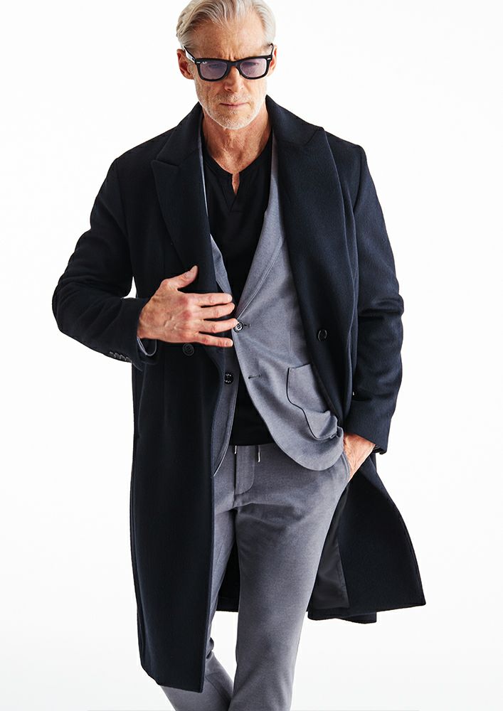 AKM】SUPER ANGOLA BEAVER SEMI W-CHESTER -BLACK-