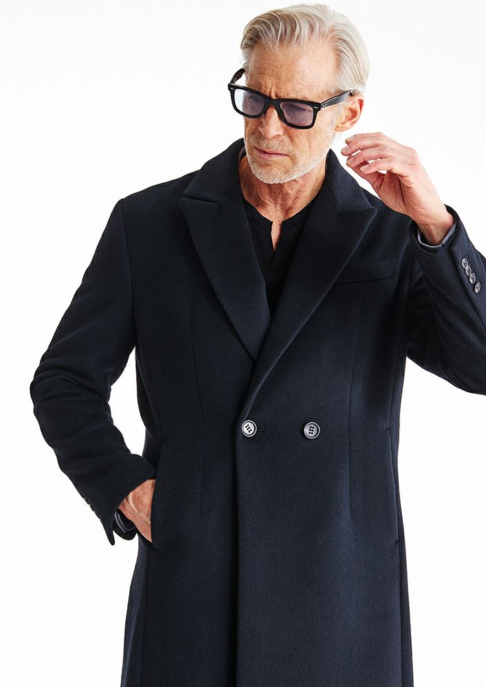 AKM】SUPER ANGOLA BEAVER SEMI W-CHESTER -BLACK-