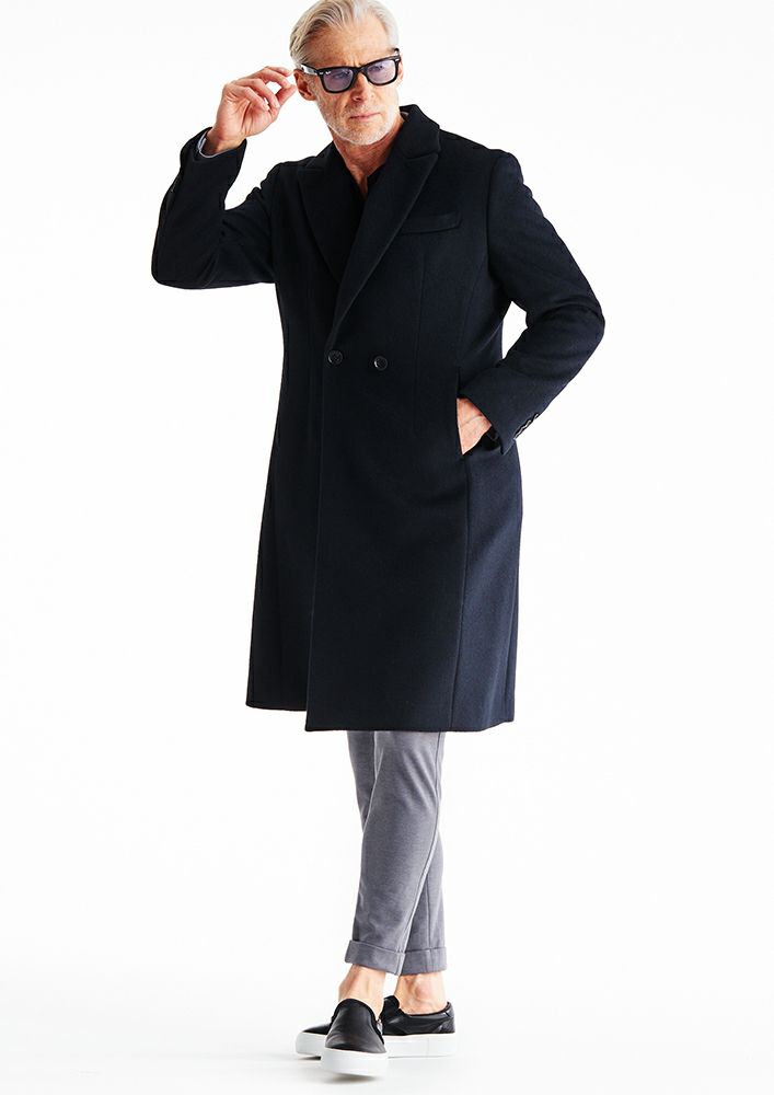 AKM】SUPER ANGOLA BEAVER SEMI W-CHESTER -BLACK-