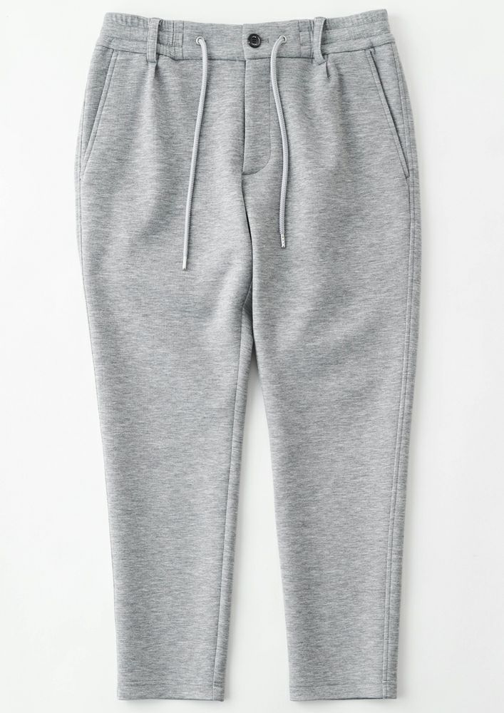 AKM】AIR BOAR JERSEY SWING EASY PANTS(SINGLE) -TOP GRAY-