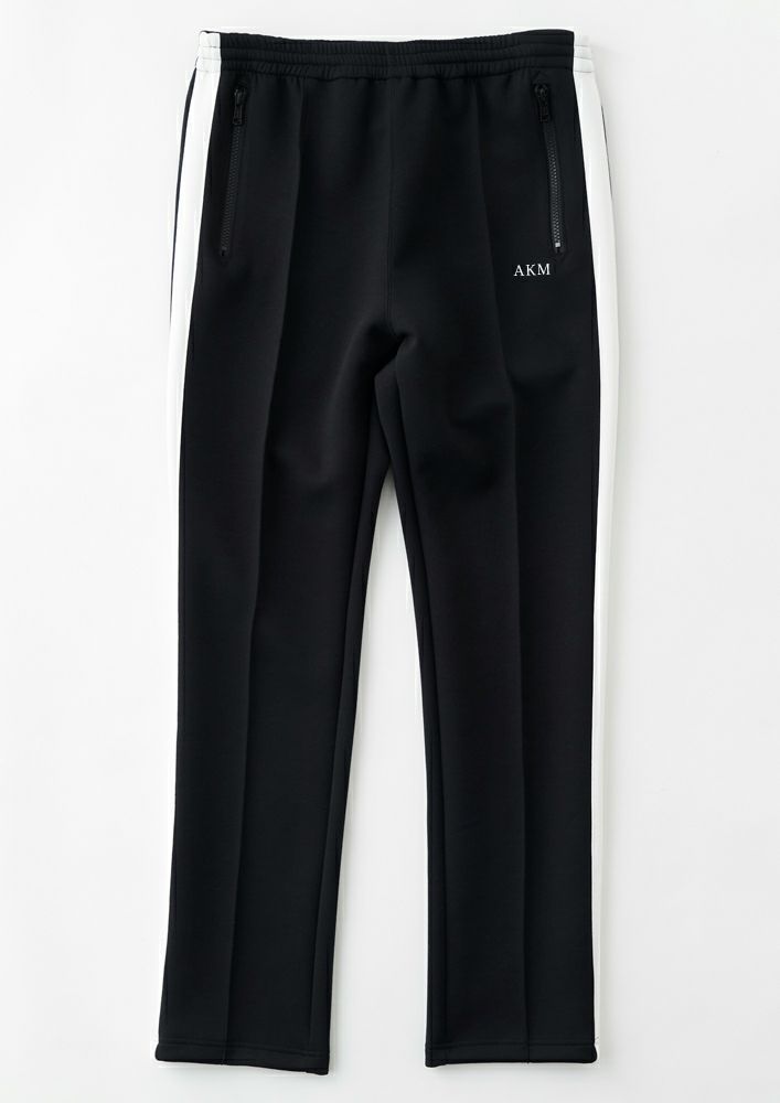 AKM セットアップ AKM】 TEXBRID HIGH GAGE FLEECE SOLID EASY RIB -BLACK/BLACK