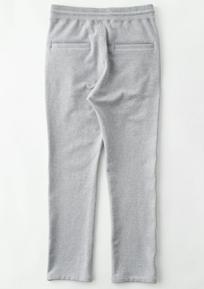 AKM】MOCHI MOCHI STRETCH JERSEY EASY NARROW PT -TOP GRAY-